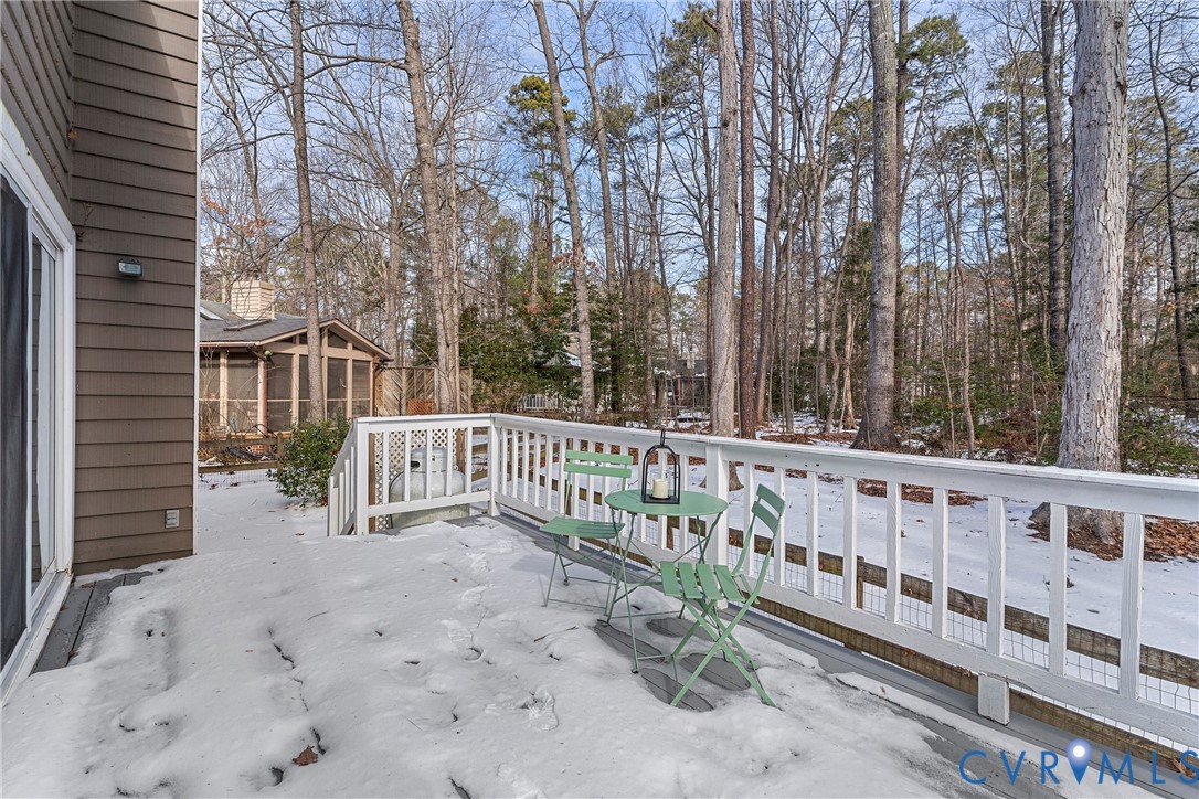 3025 3 Bridges Road Midlothian, VA 23112 - Photo 20 of 22 View of patio / terrace featuring a wooden deck