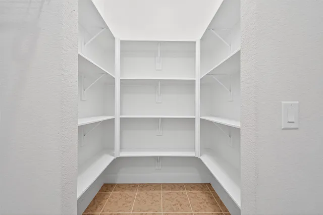 a view of a room with shelf