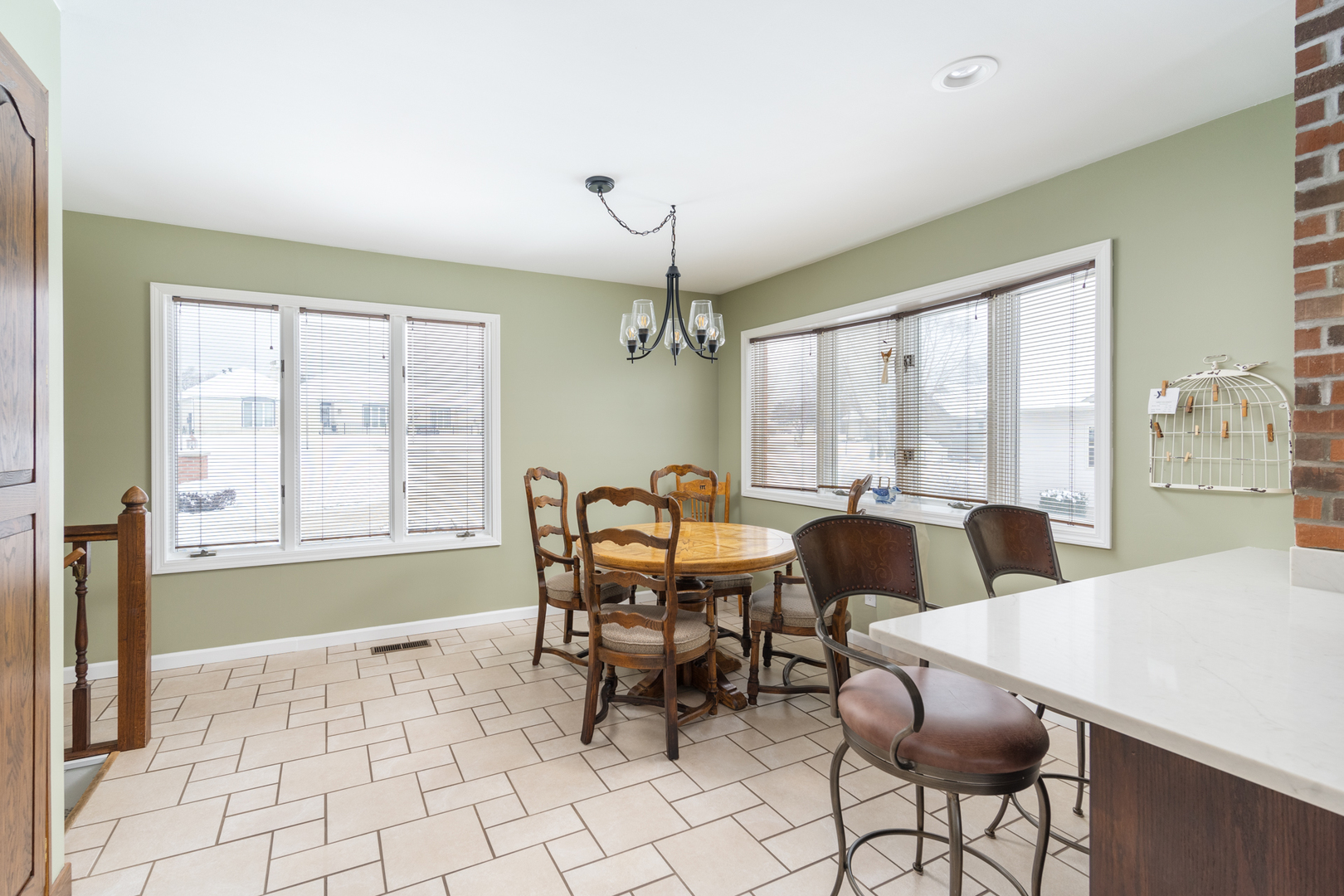 3 Spring Creek Drive Spring Valley, IL 61362 - Photo 17 of 29 a view of a dining room with furniture window and outside view