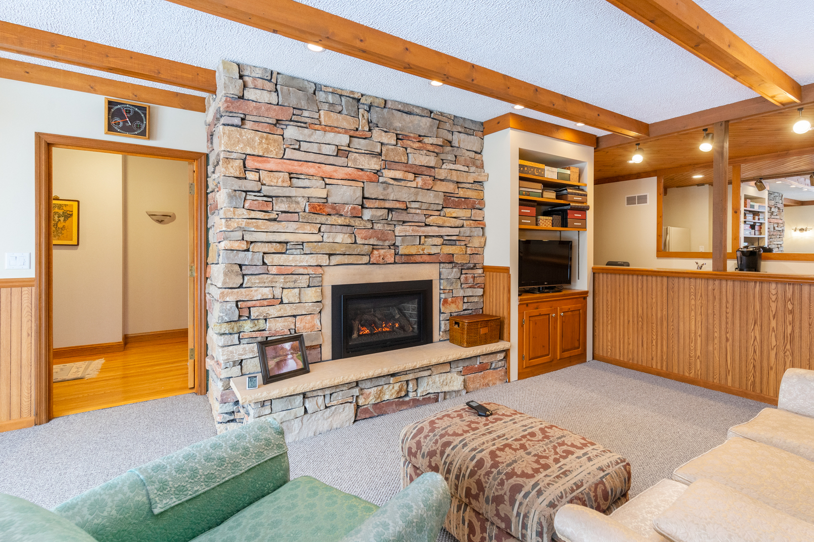3 Spring Creek Drive Spring Valley, IL 61362 - Photo 26 of 29 a bedroom with a bed and a fireplace