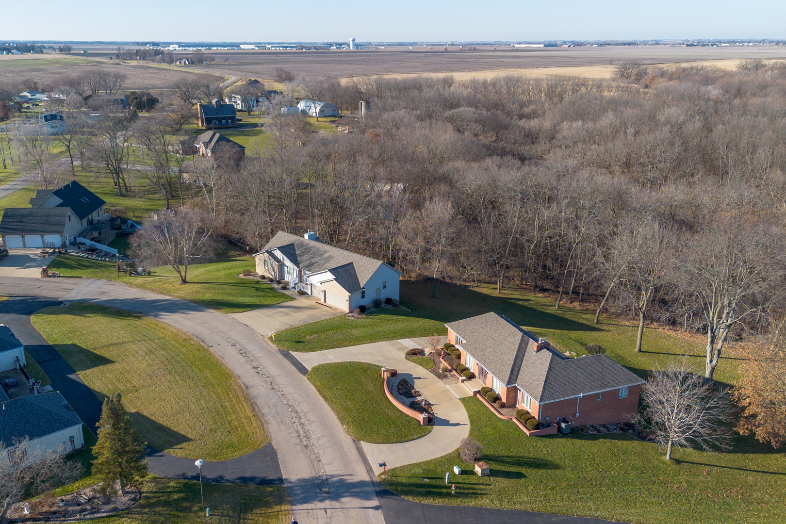 3 Spring Creek Drive Spring Valley, IL 61362 - Photo 8 of 29 an aerial view of a house with outdoor space pool seating area and yard
