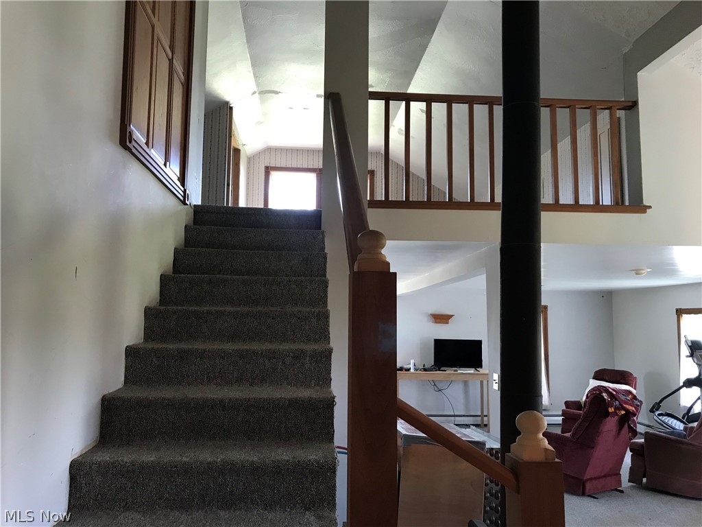 11850 Hunt Road Huntsburg, OH 44046 - Photo 5 of 26 Stairs up to loft.