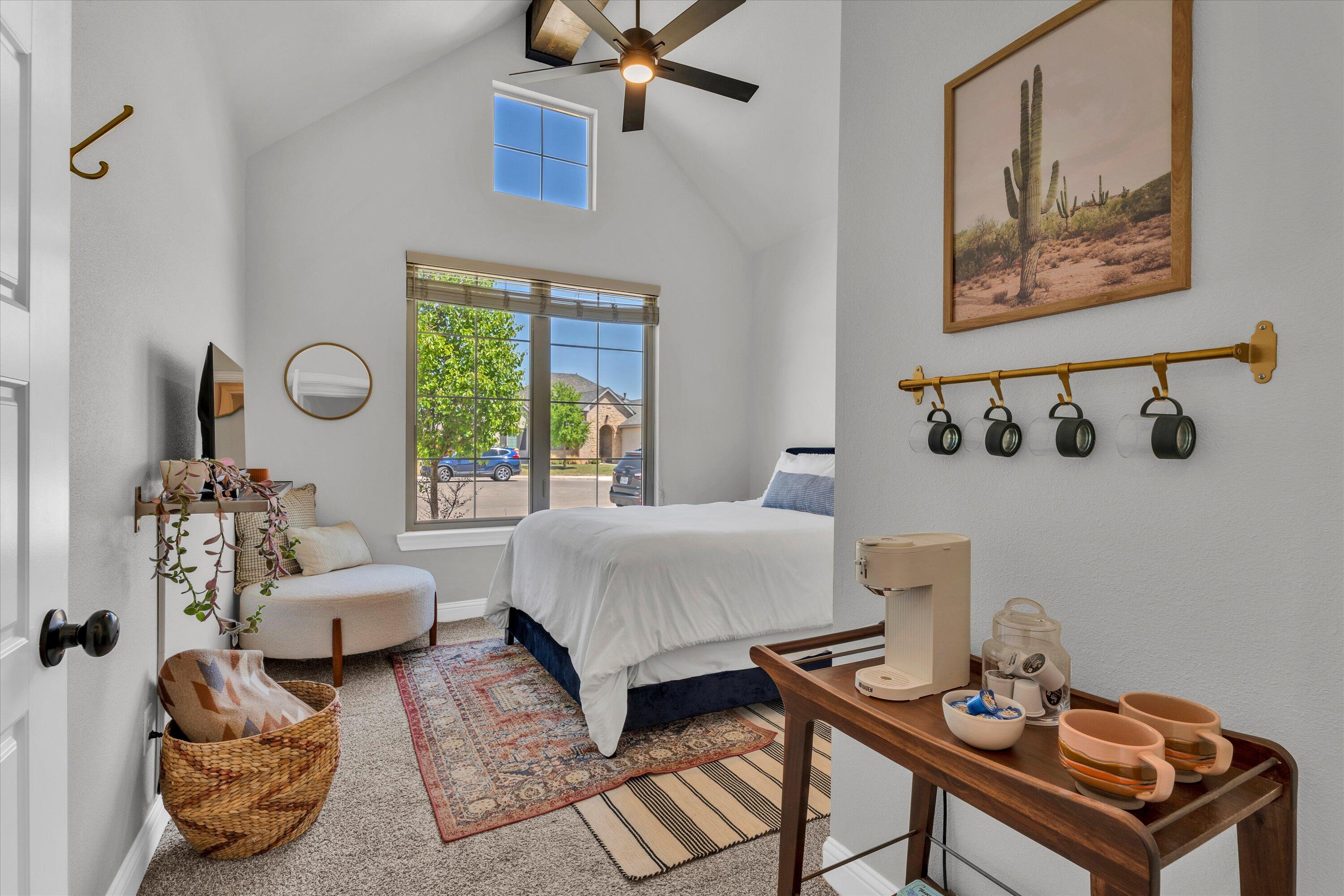 6803 52nd Street Lubbock, TX 79407 - Photo 18 of 34 a living room with furniture and wooden floor