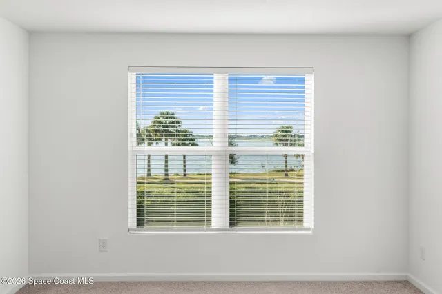 a view of a window in a room