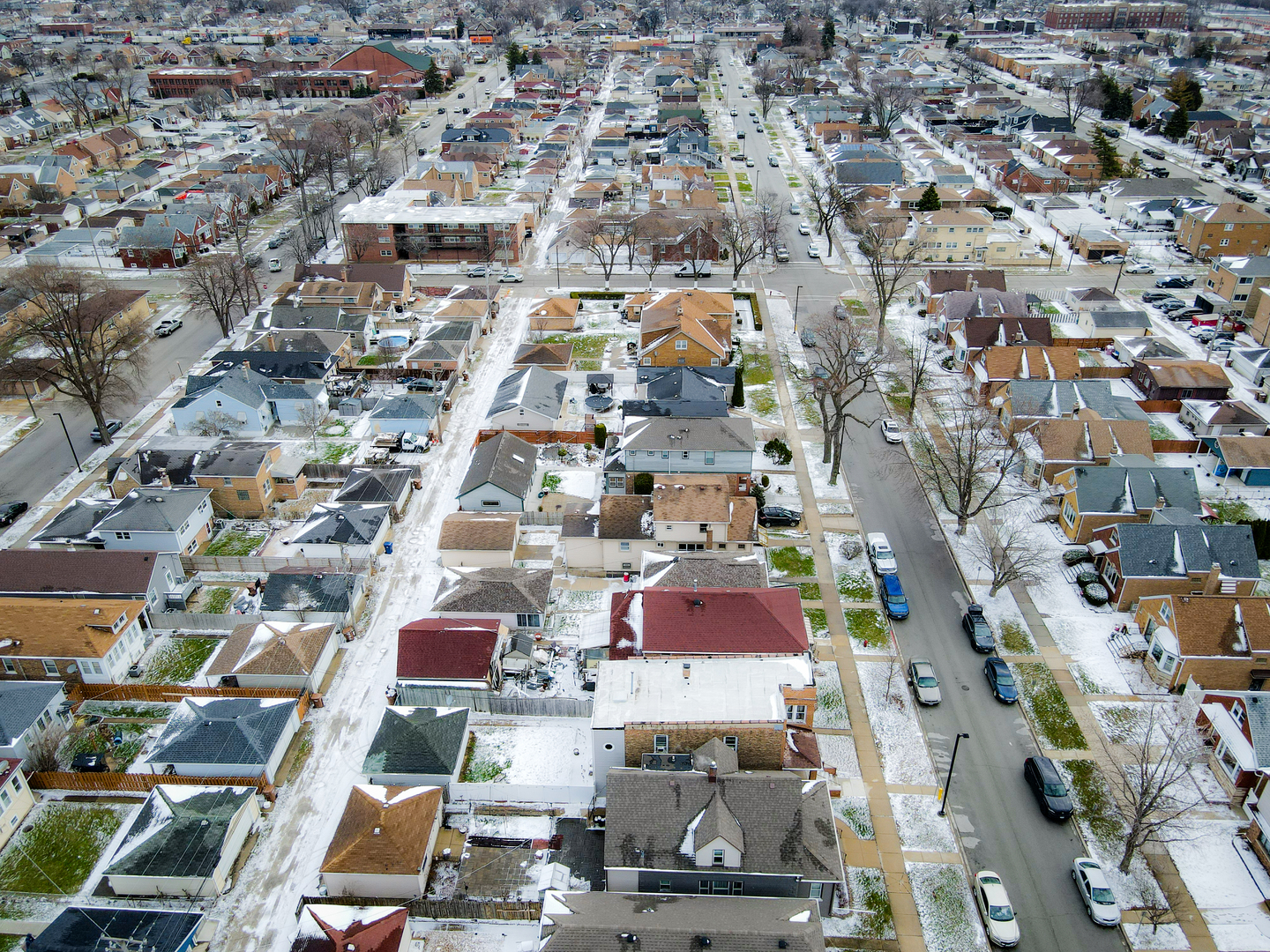 7424 57th Place Summit, IL 60501 - Photo 26 of 31 an aerial view of residential houses with outdoor space