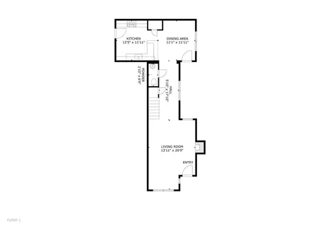 a picture of floor plan