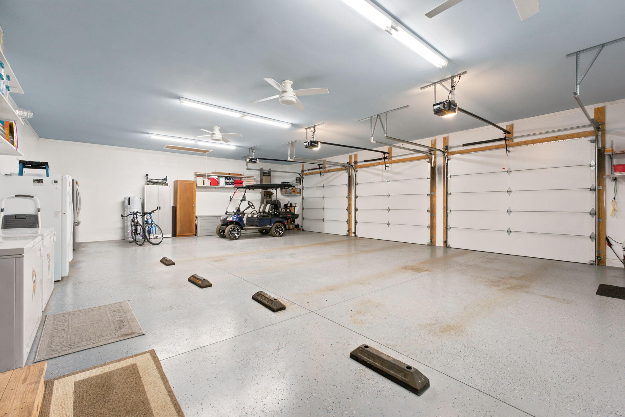 2045 Cains Mill Road Sumter, SC 29154 - Photo 54 of 83 Oversized 3 car garage with ample storage space plus pull down attic access and additional storage