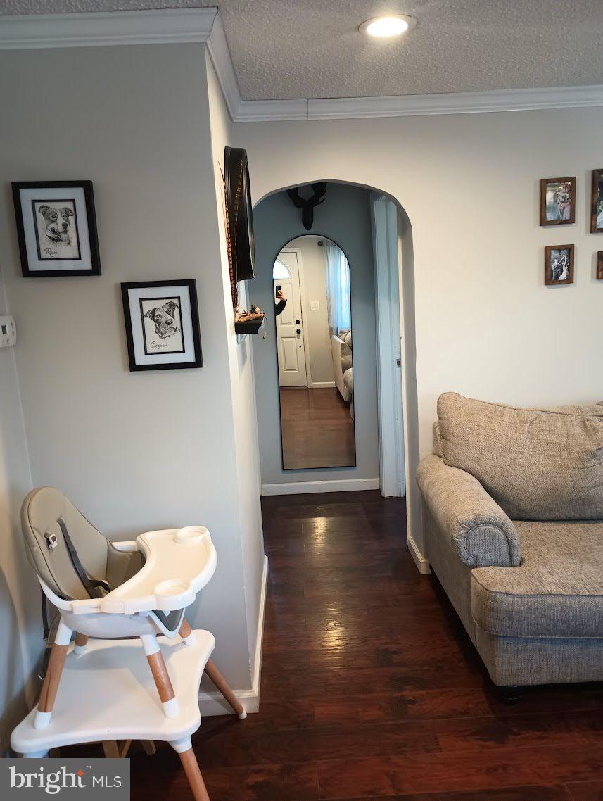 219 Front Street Fieldsboro, NJ 08505 - Photo 4 of 48 a living room with furniture and a wooden floor