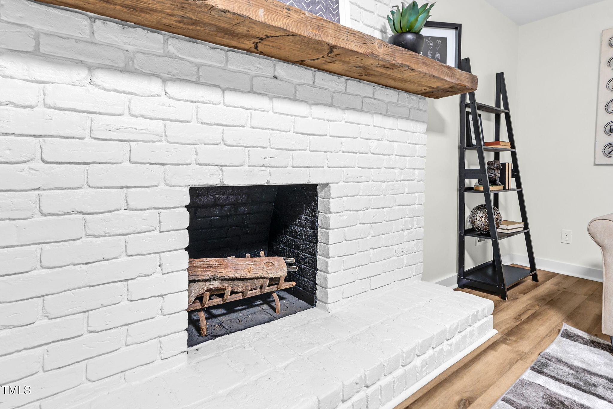 301 Lord Berkley Road Raleigh, NC 27610 - Photo 38 of 56 Downstairs fireplace