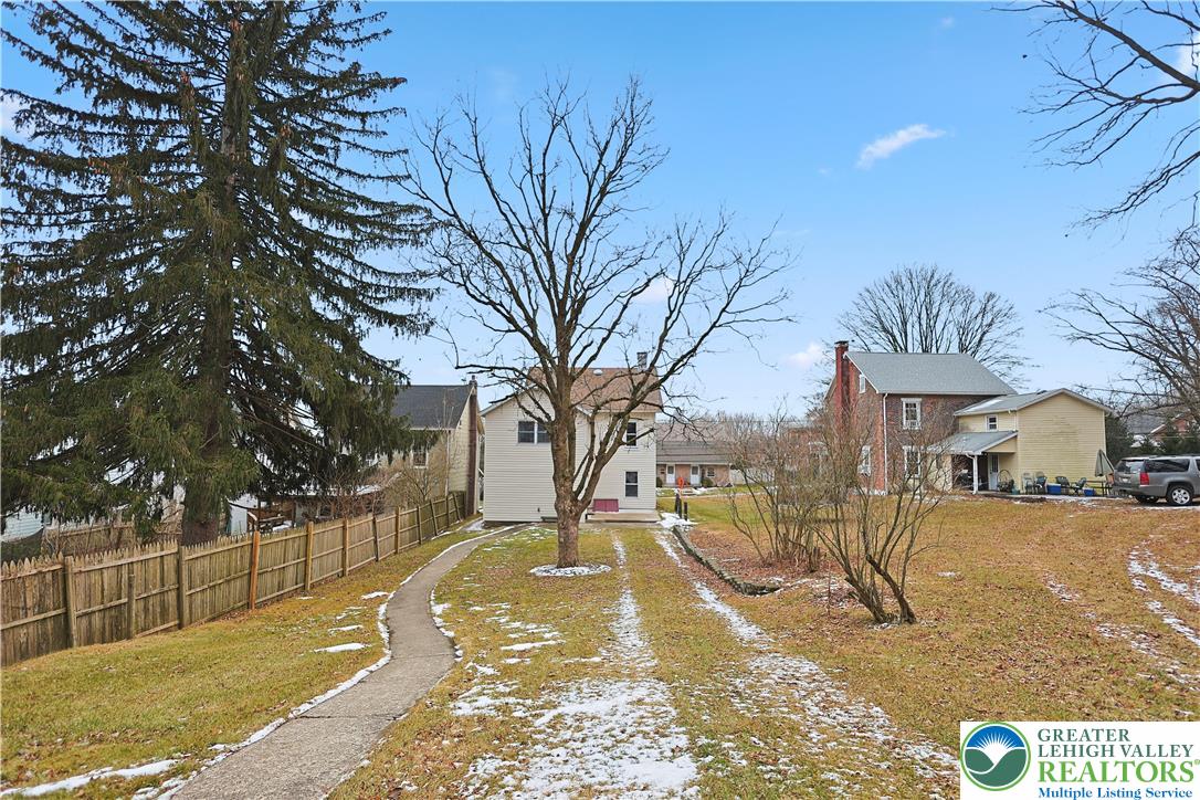 337 West Main Street Bath, PA 18014 - Photo 30 of 32 a view of a yard with snow on the road