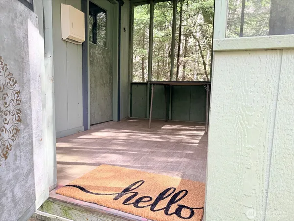 a view of entrance