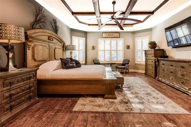 a living room with lots of furniture and appliances