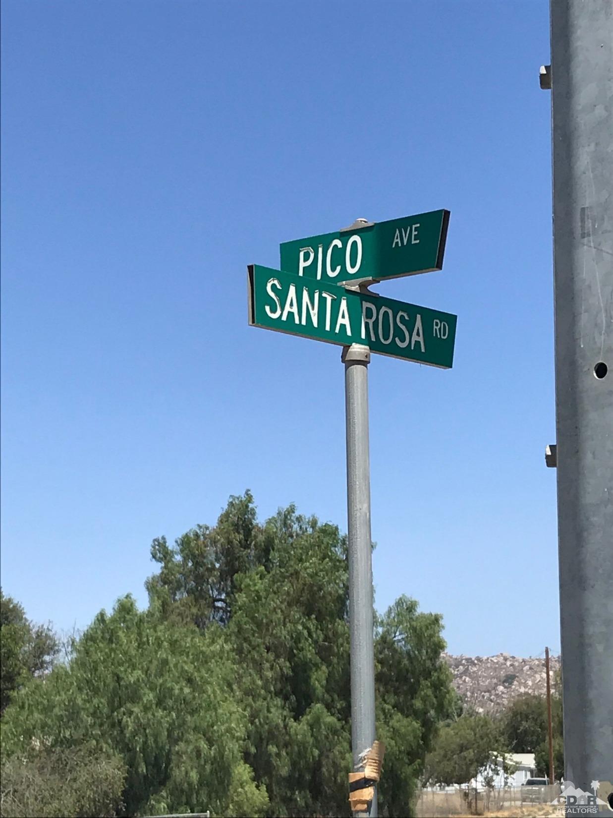 0 Santa Rosa Road Menifee, CA 92585 - Photo 7 of 7 a street sign that is on a pole