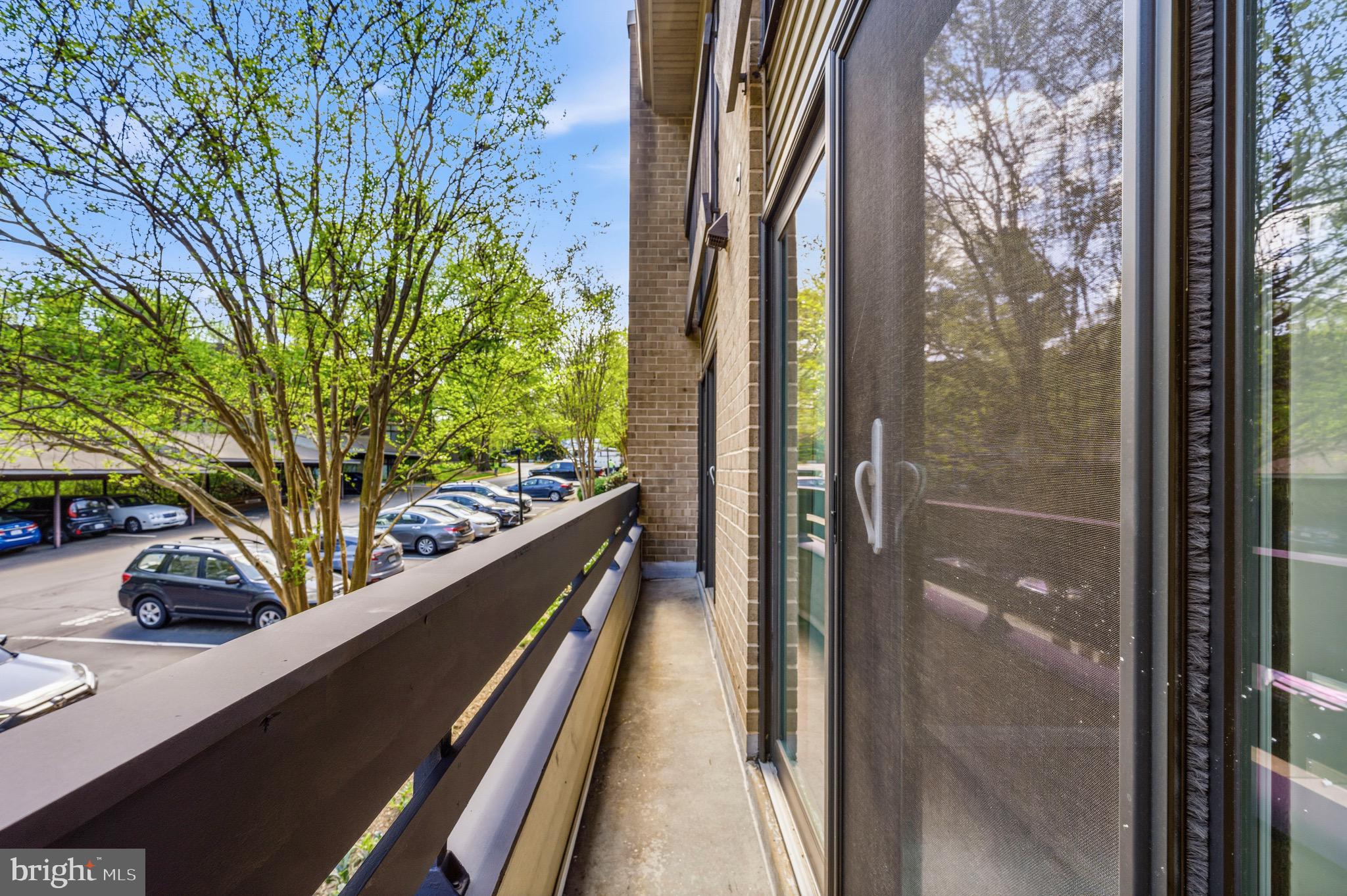 2116 Green Watch Way, Unit 200D Reston, VA 20191 - Photo 31 of 38 a view of balcony with a potted plant