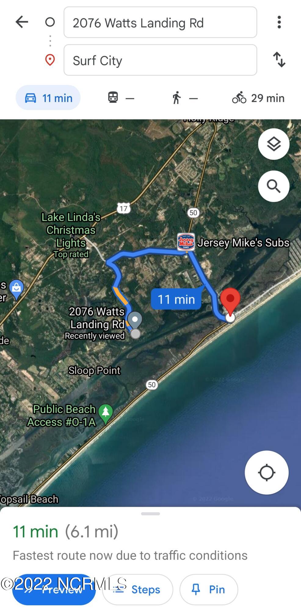 2076 Watts Landing Road Hampstead, NC 28443 - Photo 50 of 51 Screenshot_20220207-114239_Maps