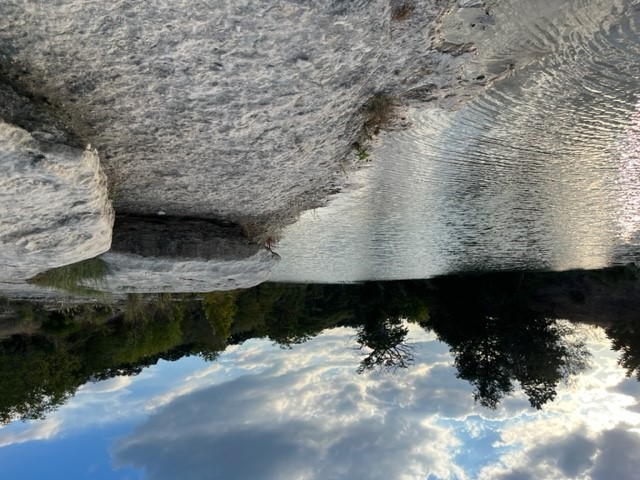 1212 Ridge Oak Drive Wimberley, TX 78676 - Photo 25 of 28 a view of lake with mountain