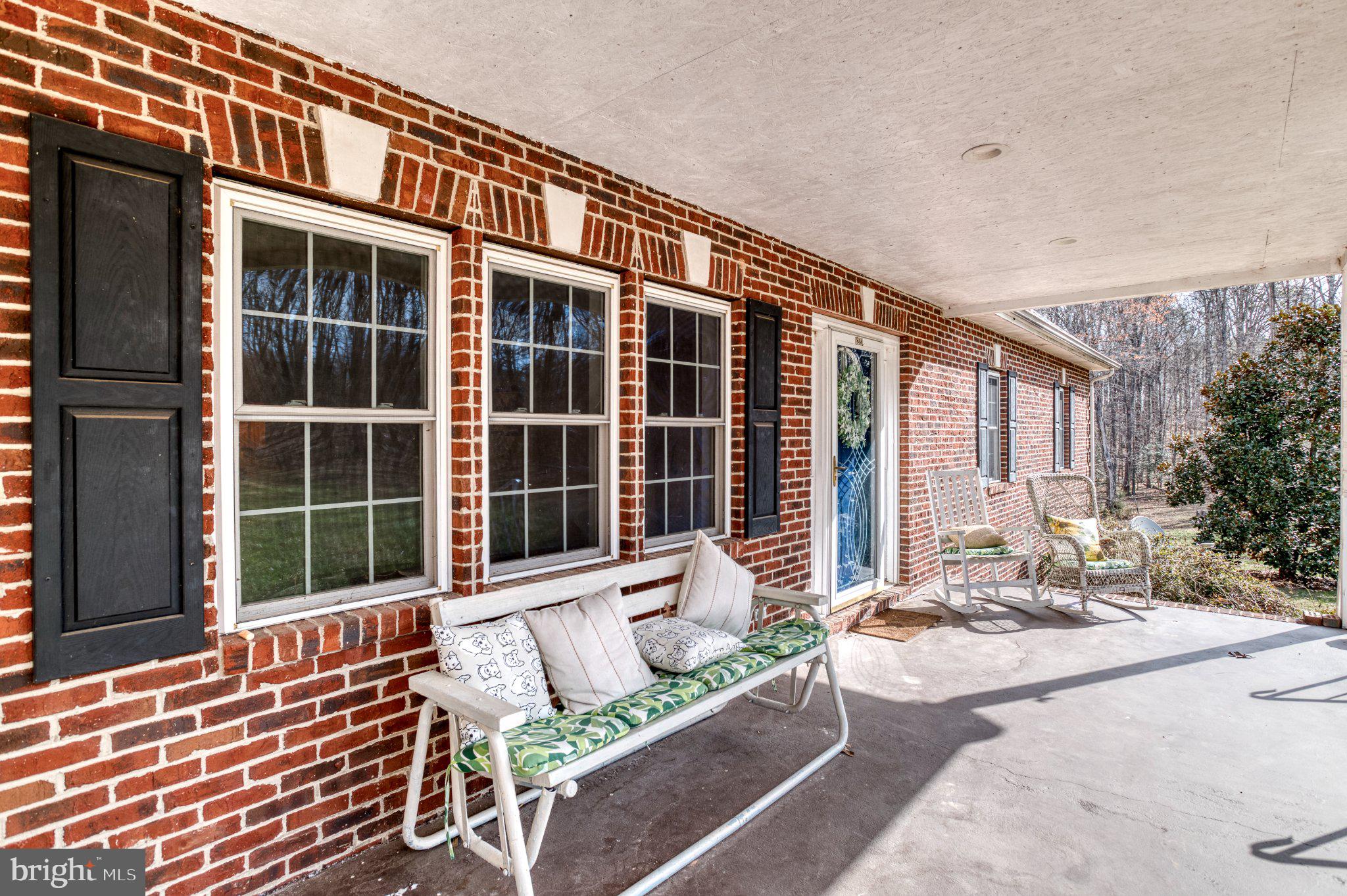 3220 Courtney School Road Midland, VA 22728 - Photo 11 of 111 Charming brick porch