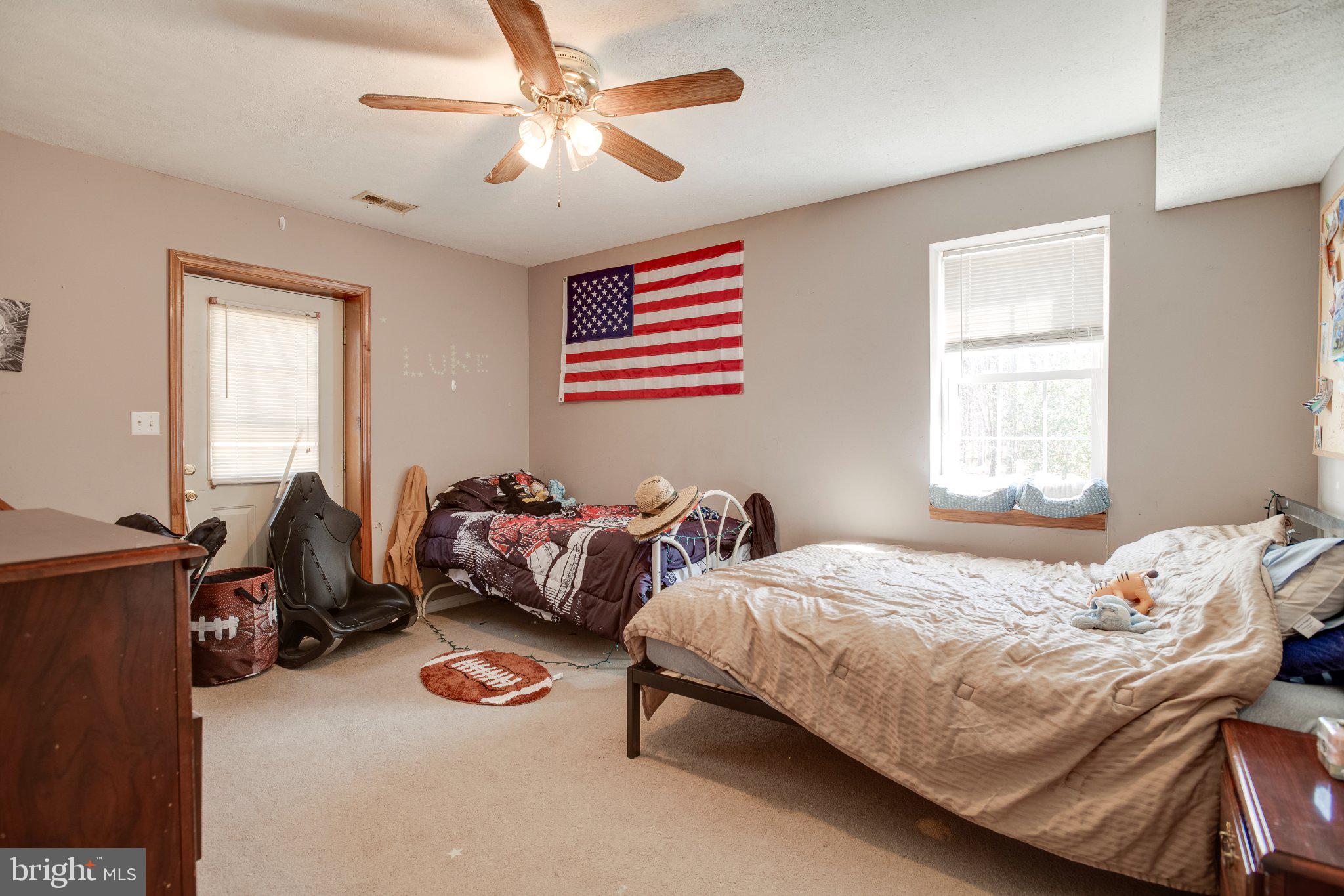 3220 Courtney School Road Midland, VA 22728 - Photo 55 of 111 lower level 1st bedroom with American spirit.