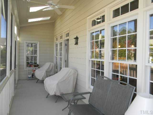 3502 Bright Horizons Way Raleigh, NC 27614 - Photo 25 of 25 Huge screen porch with paved concrete floor. Screened Porch