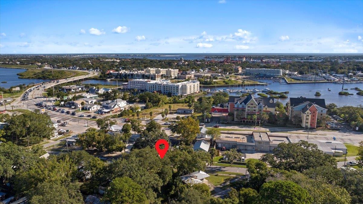 10 Clark Street St. Augustine, FL 32084 - Photo 36 of 44 an aerial view of a city