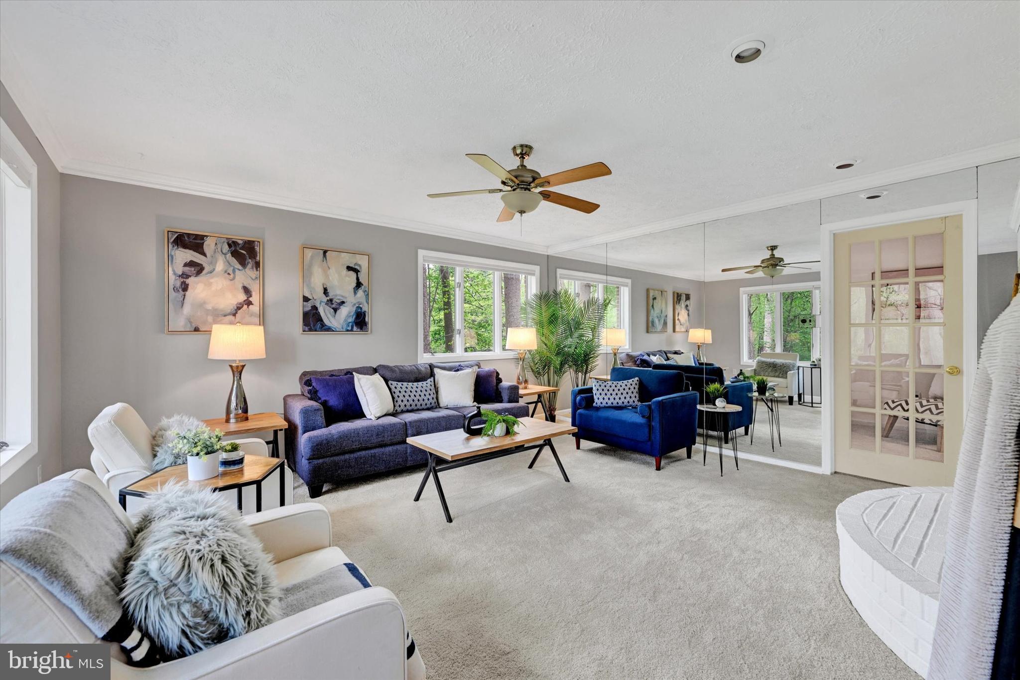 6 Drew Court Baldwin, MD 21013 - Photo 2 of 39 a living room with furniture and a large window