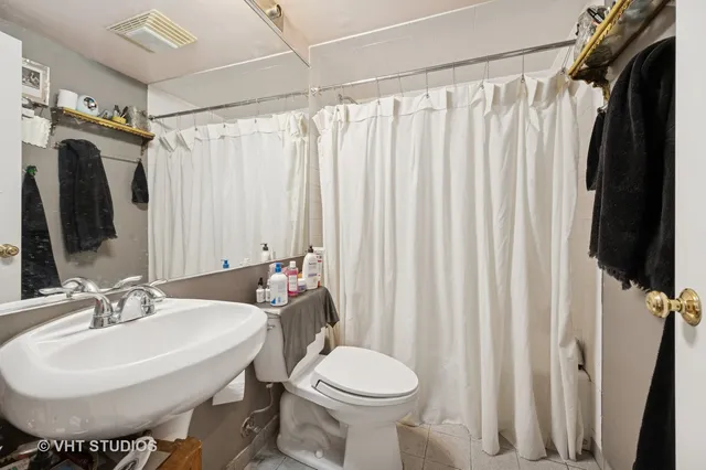 a view of a storage room