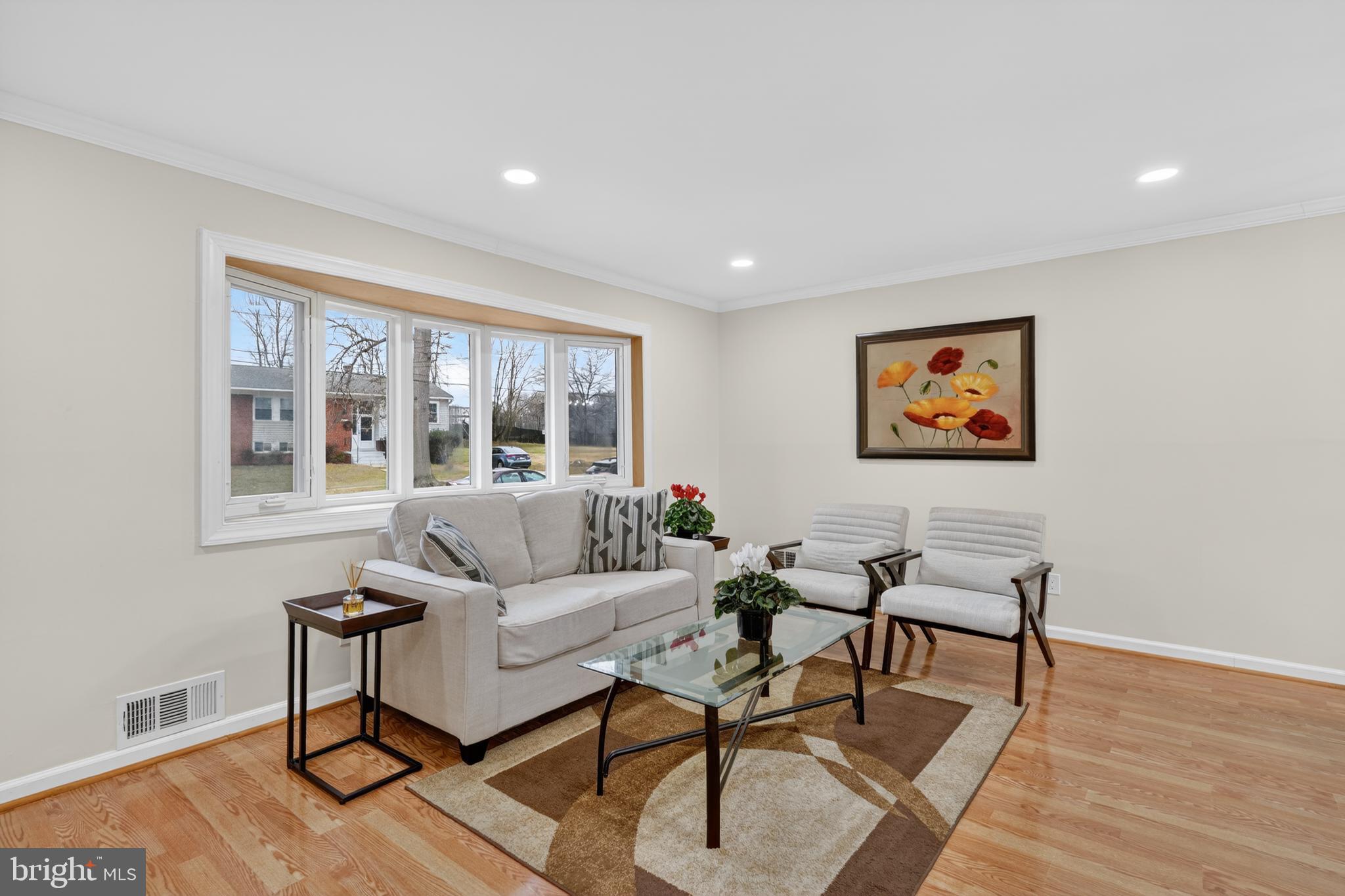 1132 Loxford Terrace Silver Spring, MD 20901 - Photo 3 of 30 a living room with furniture and a large window