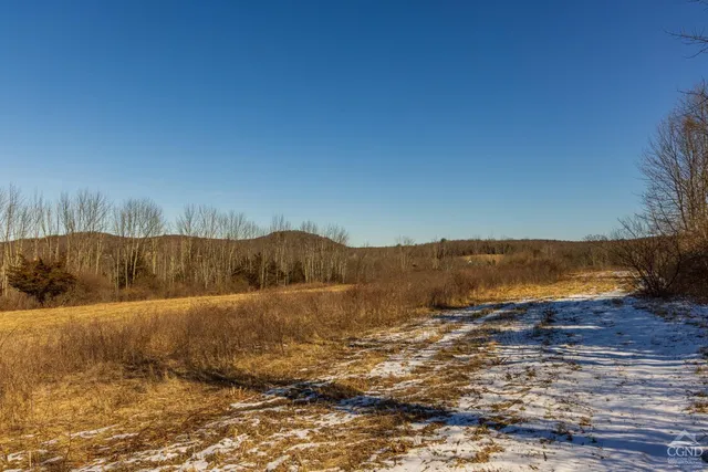 a view of lake with mountain