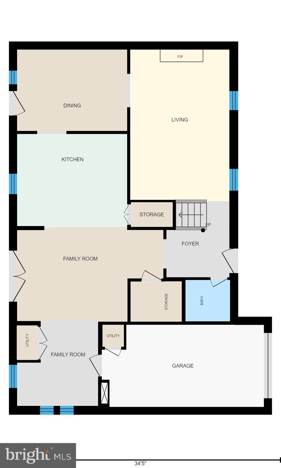 1126 Neptune Place Annapolis, MD 21409 - Photo 76 of 79 a picture of a floor plan
