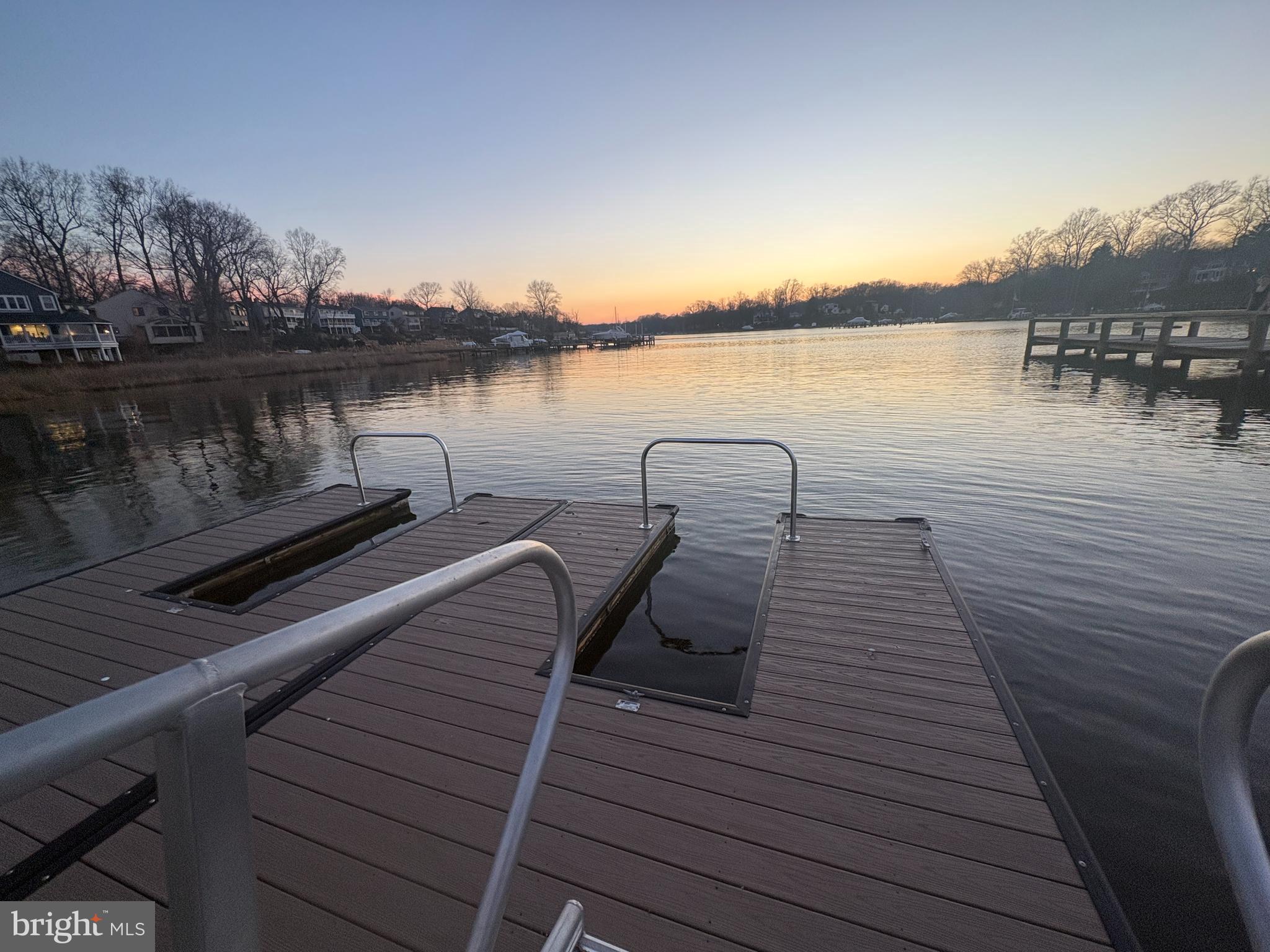 1126 Neptune Place Annapolis, MD 21409 - Photo 66 of 79 a view of a lake with outdoor seating