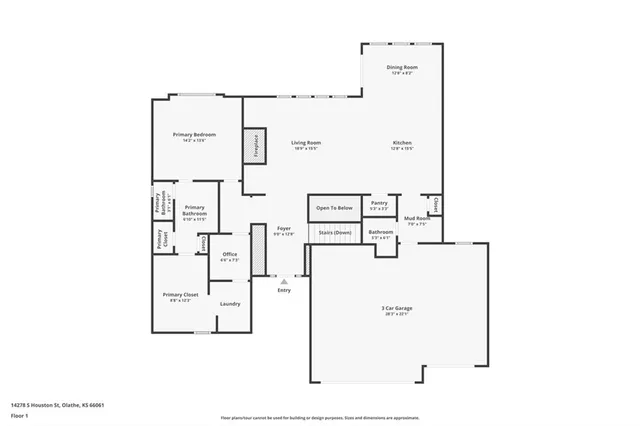 $587,950 | 14278 South Houston Street, Olathe, KS 66061
