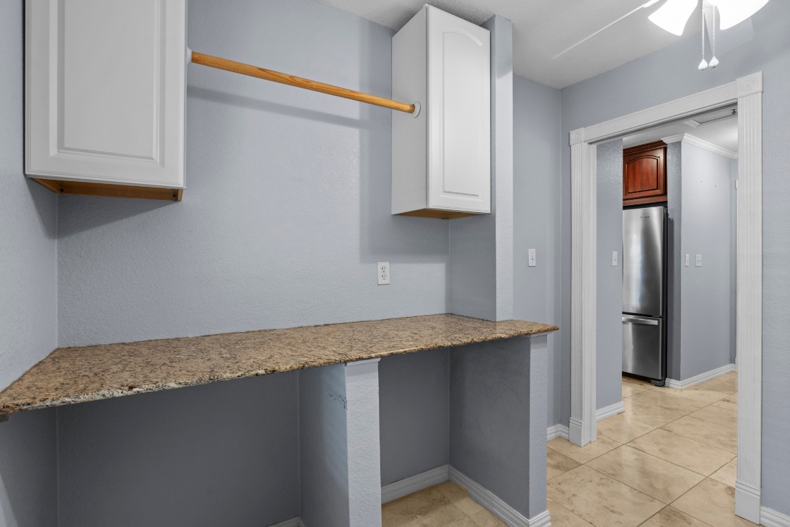 3745 Canyon Heights Road Belton, TX 76513 - Photo 26 of 29 a view of a kitchen cabinets and empty counter top