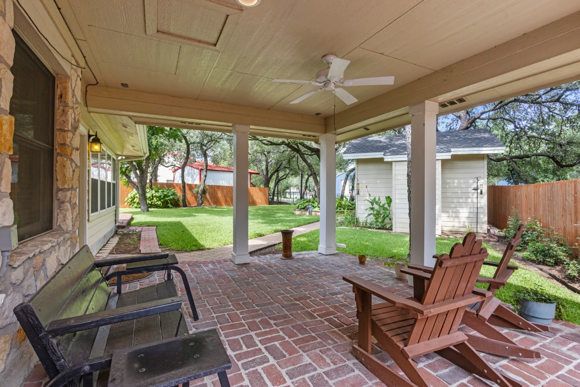 3745 Canyon Heights Road Belton, TX 76513 - Photo 29 of 29 a view of yard with patio