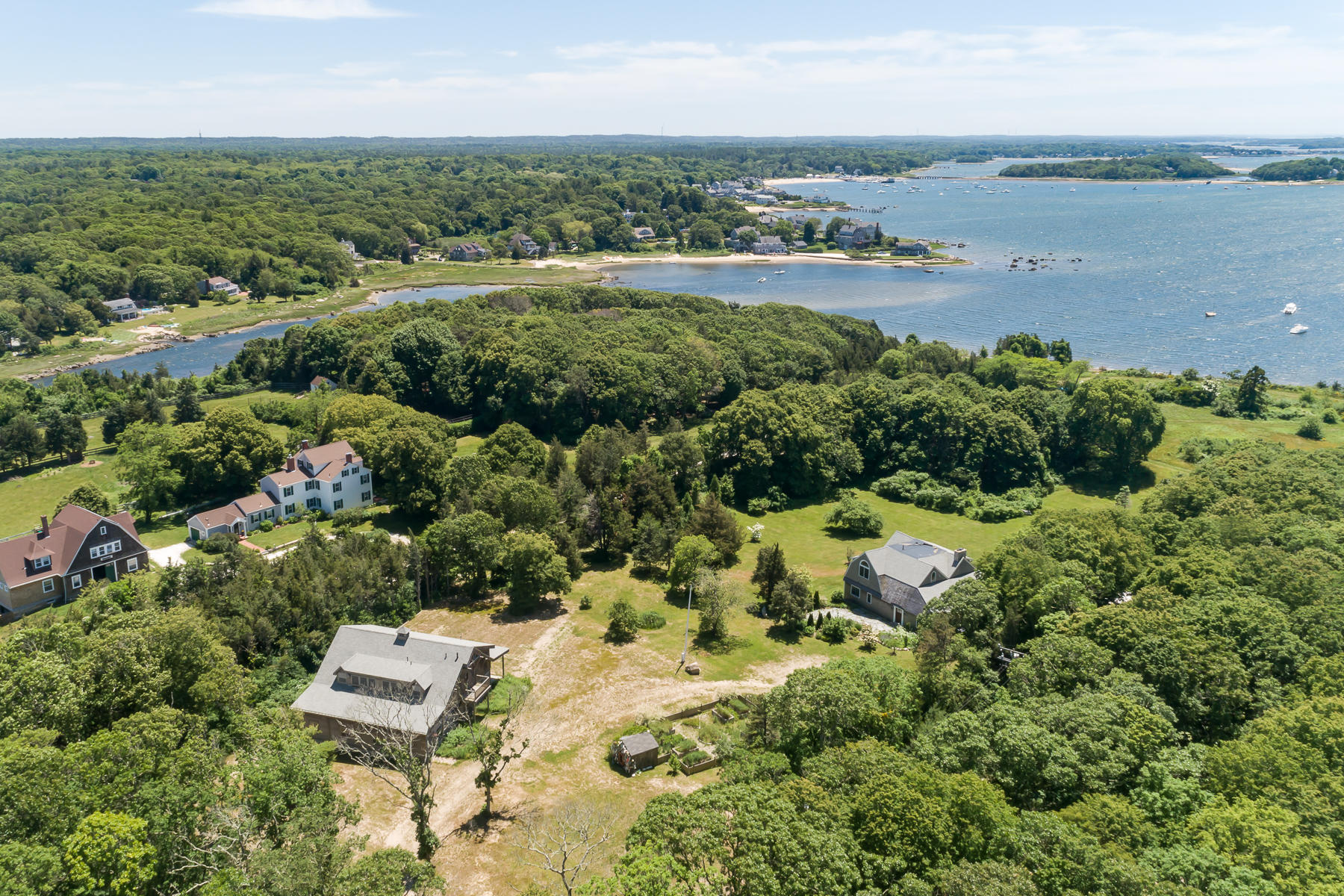 49-55 Rocky Point Road Bourne, MA 02532 - Photo 42 of 42 an aerial view of multiple house