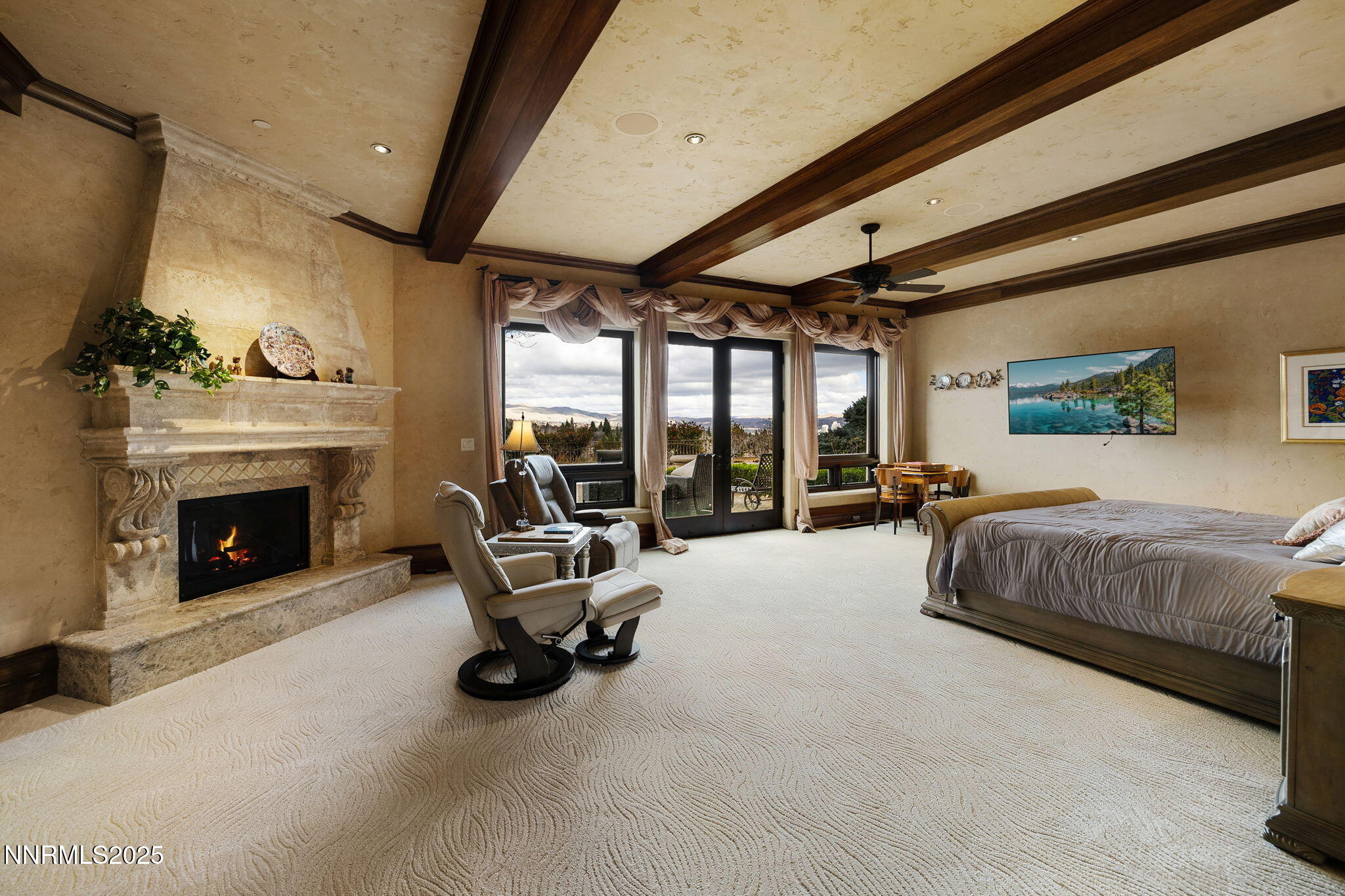 2490 Manzanita Lane Reno, NV 89509 - Photo 92 of 132 a view of a livingroom with furniture hardwood floor and a fireplace