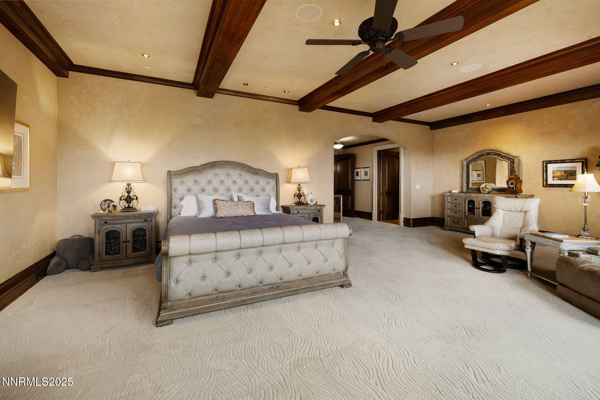 2490 Manzanita Lane Reno, NV 89509 - Photo 93 of 132 a spacious bedroom with a bed window and a dresser