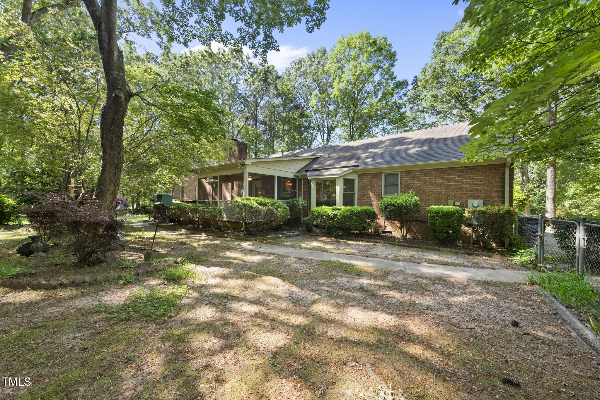 2001 Lovdal Drive Raleigh, NC 27613 - Photo 32 of 42 a view of outdoor space yard and porch
