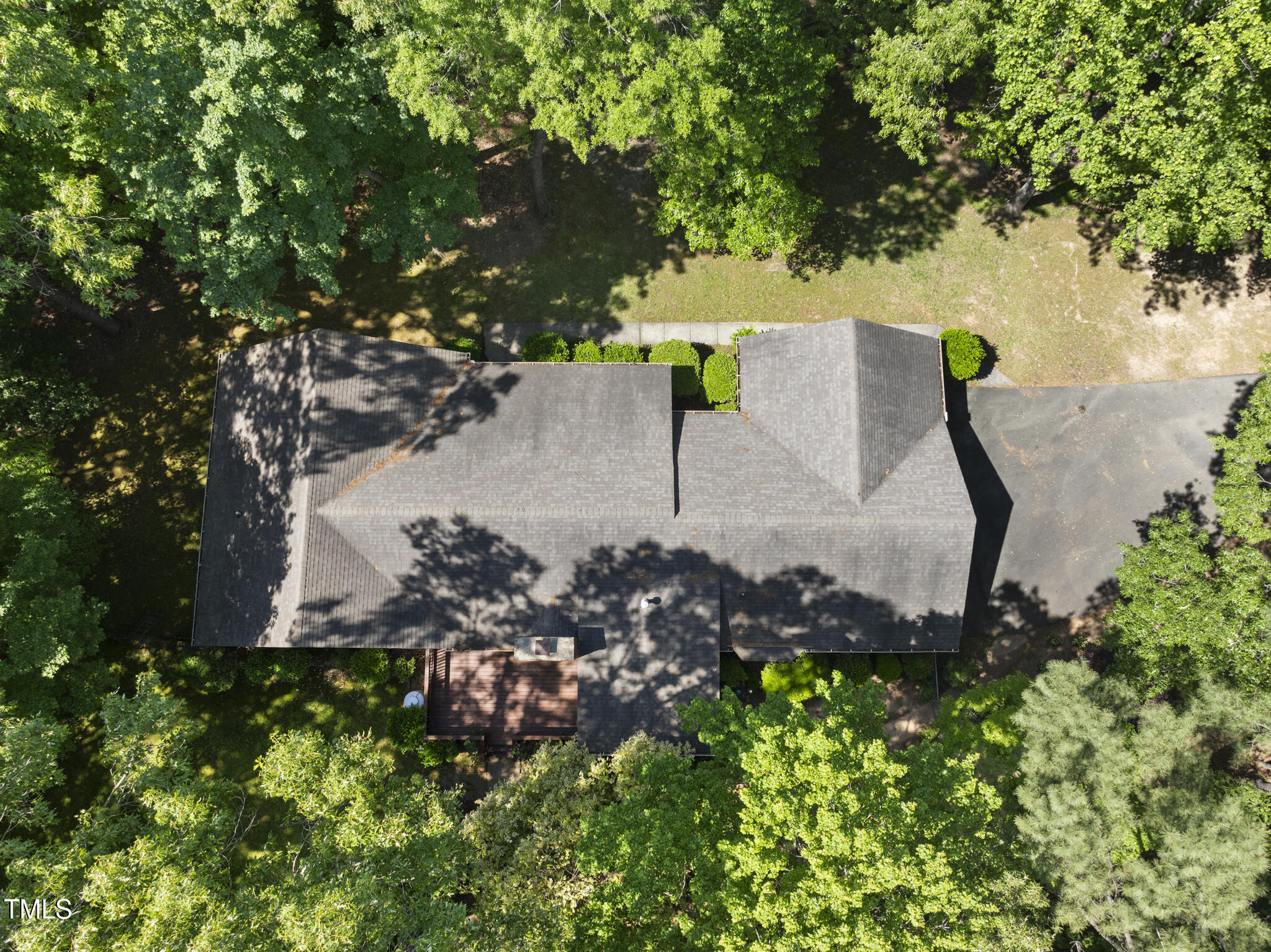 2001 Lovdal Drive Raleigh, NC 27613 - Photo 39 of 42 an aerial view of a house with a yard