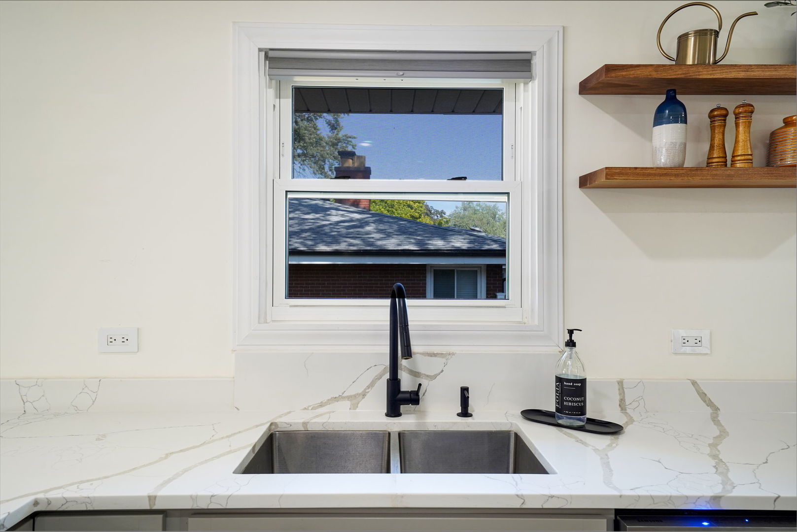 12801 South Ridgeland Avenue Palos Heights, IL 60463 - Photo 16 of 59 a kitchen sink with granite countertop a sink and cabinets