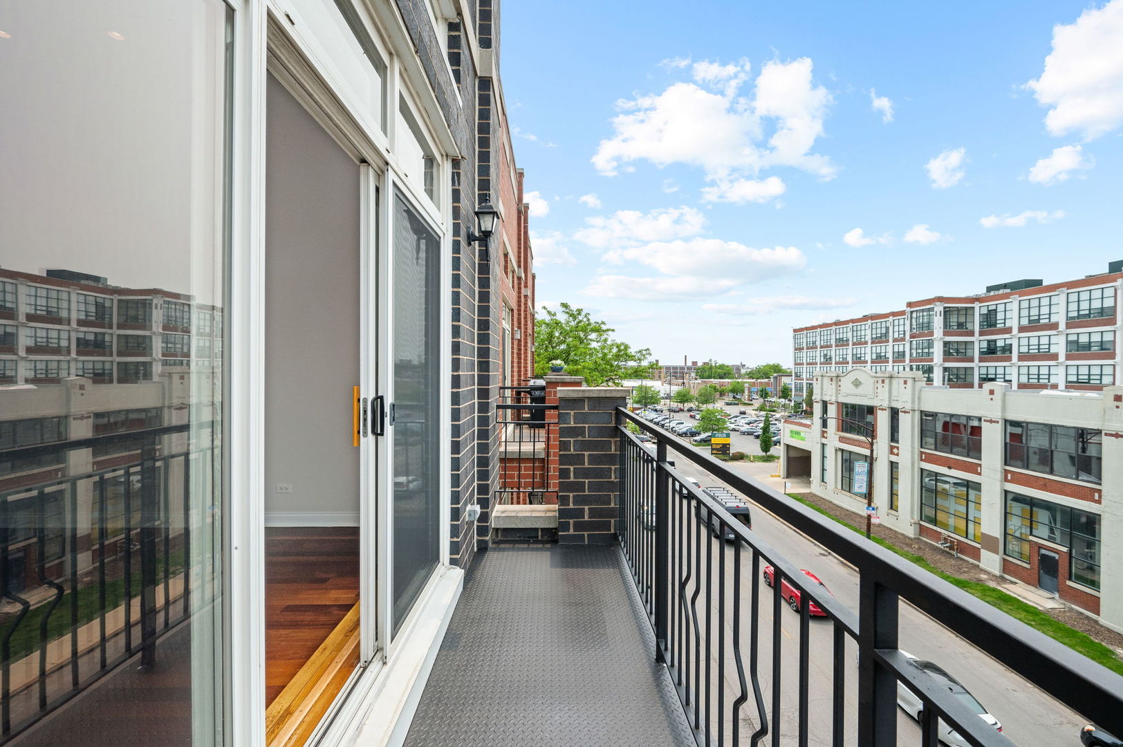 2847 North Pulaski Road, Unit 3S Chicago, IL 60641 - Photo 9 of 25 a view of a balcony with city view
