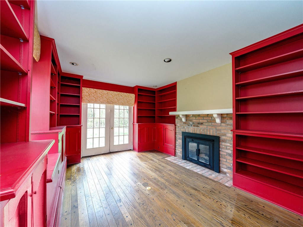 2084 Hydesville Road Arcadia, NY 14513 - Photo 33 of 46 Office ~ Library w/ Fireplace & tons of Built-ins