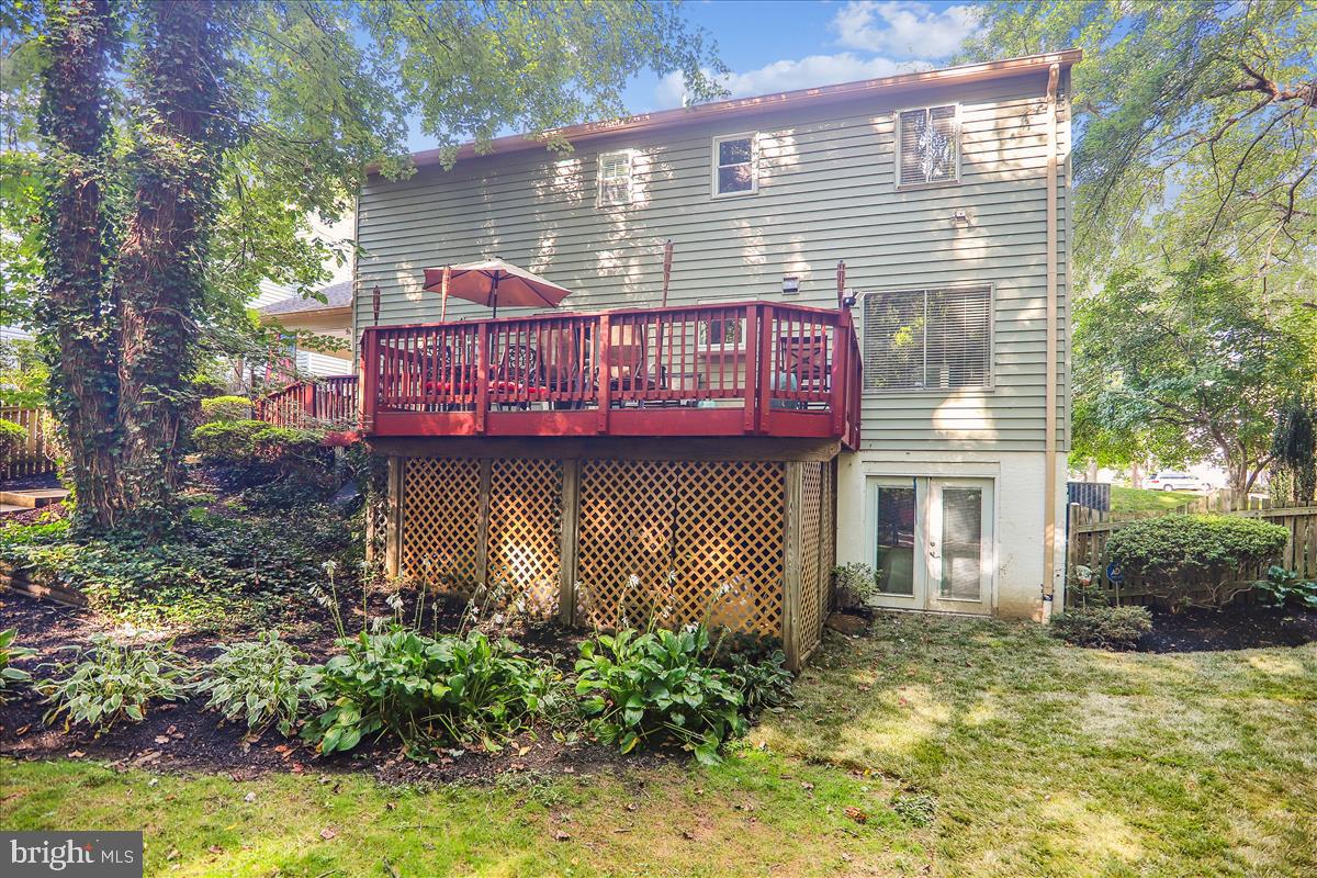 17020 Briardale Road Rockville, MD 20855 - Photo 54 of 70 Rear View of Home