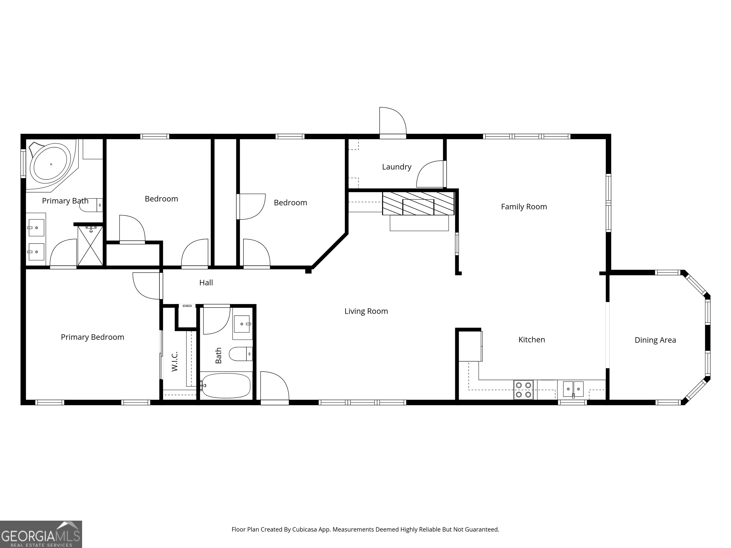 492 Doctortown Road Jesup, GA 31545 - Photo 25 of 25 a black and white photo of a floor