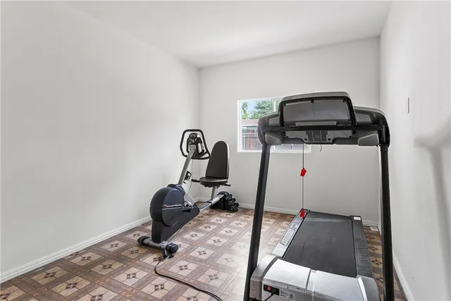 a room with storage and utility