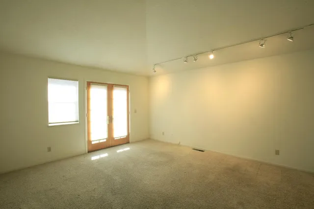 a view of empty room