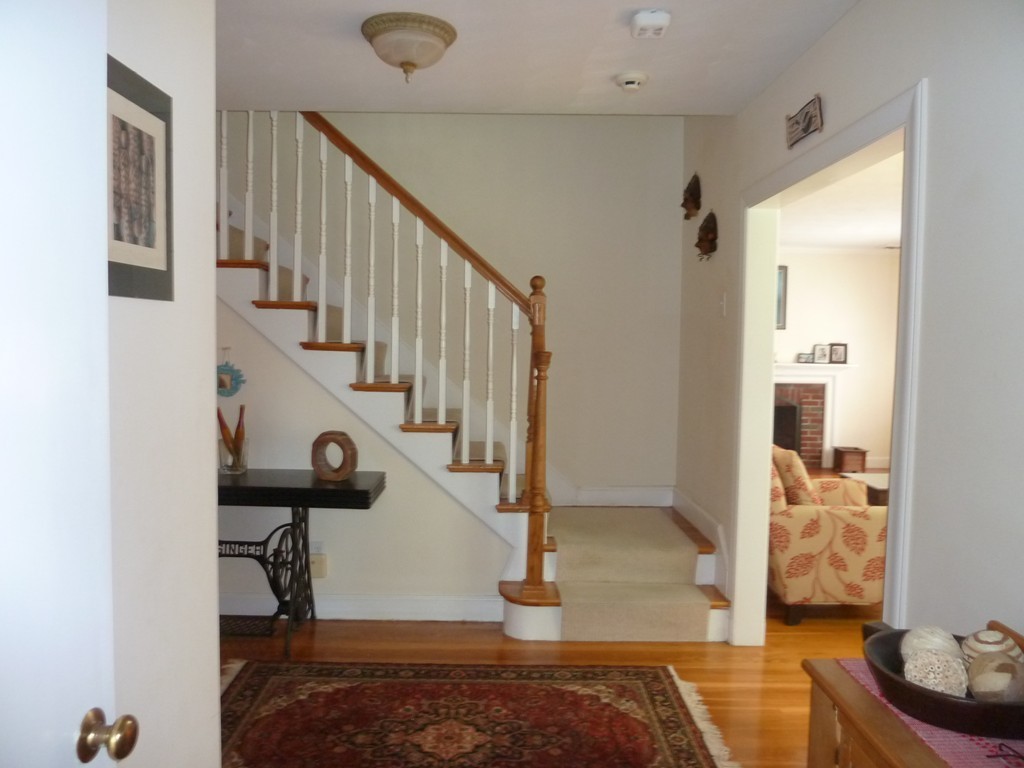 18 Glendale Road Marblehead, MA 01945 - Photo 2 of 29 a view of entryway and hall with wooden floor