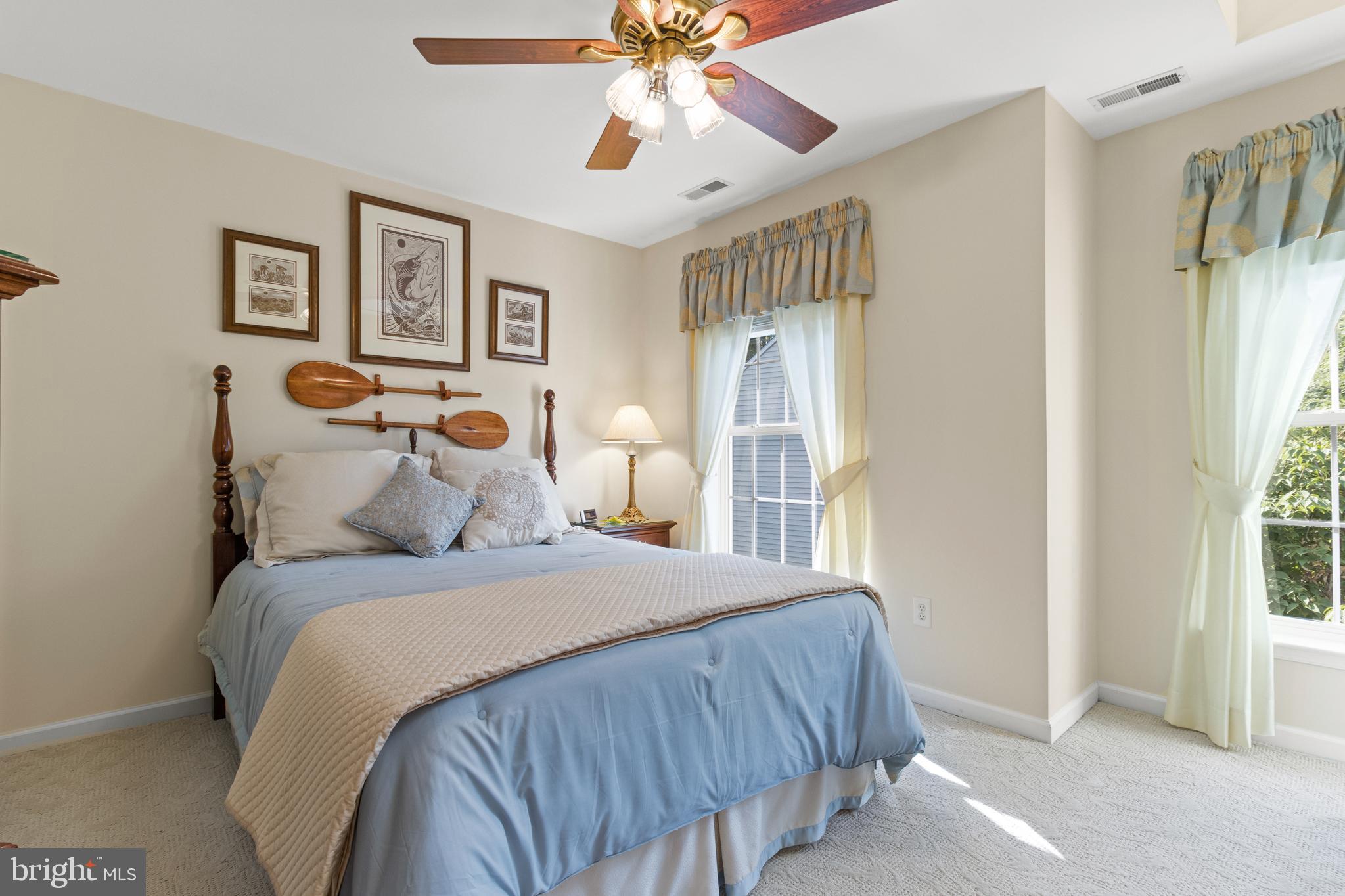 264 Woodard Road Arnold, MD 21012 - Photo 44 of 62 All bedrooms have ceiling fans and lights.