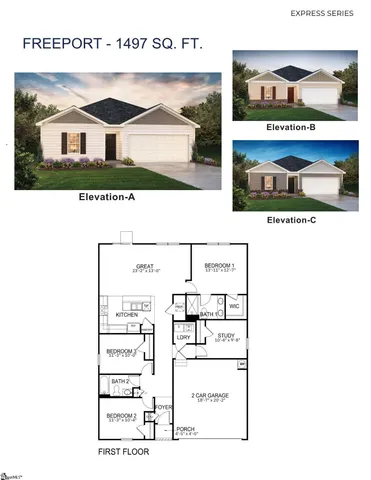 $249,900 | 114 Elgin Drive, Laurens, SC 29360