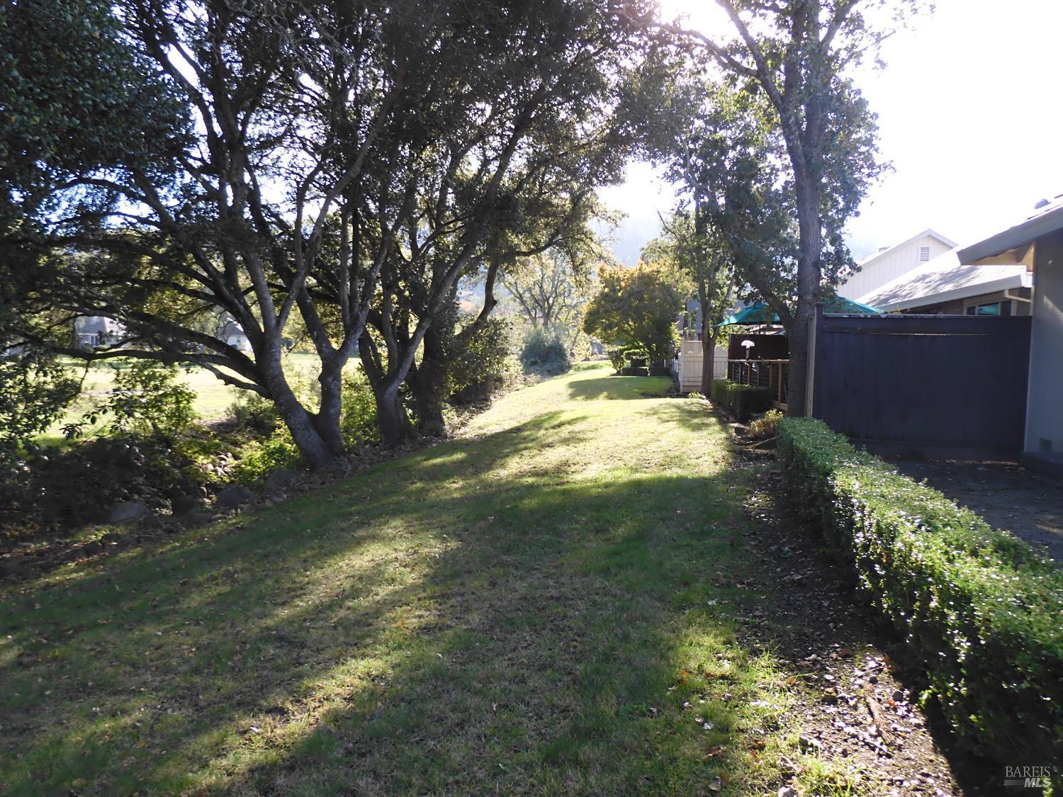 356 Singing Brook Circle Santa Rosa, CA 95409 - Photo 27 of 36 a view of a yard with large trees