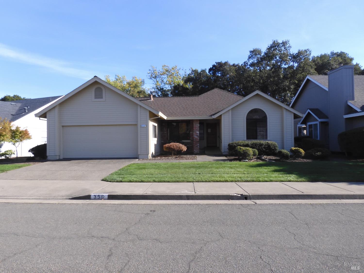 356 Singing Brook Circle Santa Rosa, CA 95409 - Photo 3 of 36 a house view with a outdoor space